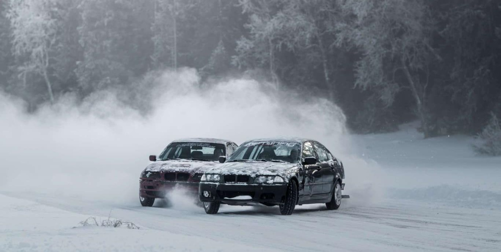 Iskörning med Jämting Motorsport