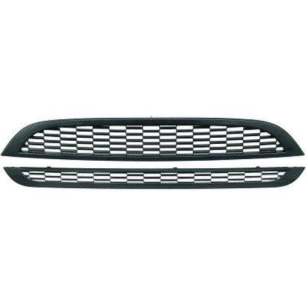 MINI Cooper 04-06 Honeycomb Sportgrill Kolfiber-Look DIEDERICHS i gruppen Välj bilmodell / Mini / Cooper (R50/52/53) 2000-2006 / Styling hos DDESIGN AB (1205440)