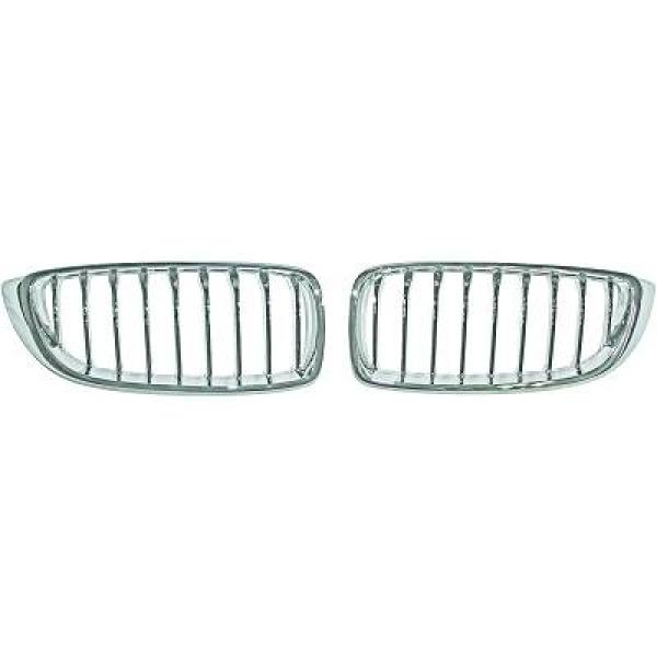 BMW 4-Serie F32/33/36 13-21 Enkelribbad Kromad Sportgrill / Njurar DIEDERICHS i gruppen Välj bilmodell / BMW / 3-serie-4-serie (F30-F36) 11-19 / Styling / Grill hos DDESIGN AB (1245240)