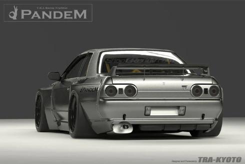 17020625 Nissan Skyline GT-R 89-94 Pandem Widebody Aero Kit Utan Vinge TRA-KYOTO