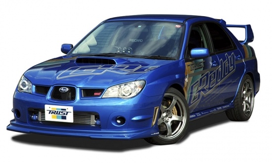 17060053 Subaru WRX 05-07 GReddy Frontläpp (Polyurethane)