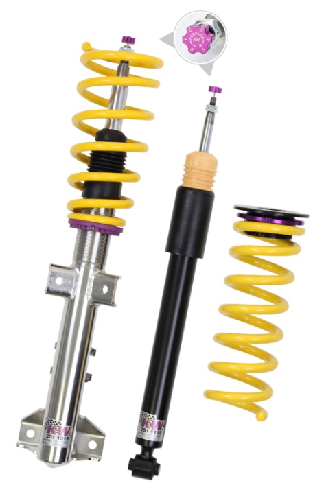 18010005-1987 New Beetle Cabrio / convertible (1Y) 01/03- Coiloverkit KW Suspension Street Comfort