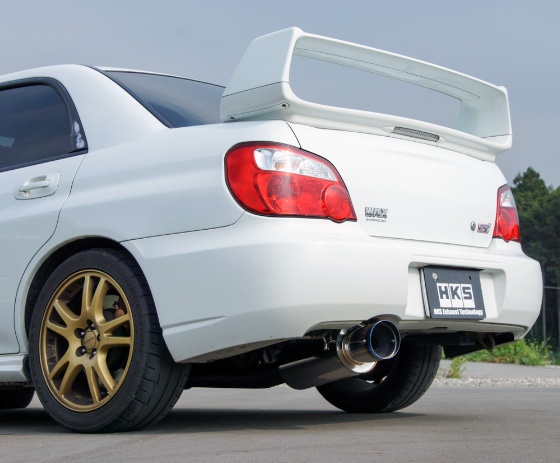 31008-BF004 STI 4dr 00-07 (EJ25) HKS Hi-Power Racing Catback