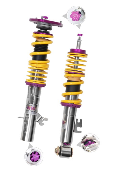 352208AK-11856 2-series (F22, F23) (1C) 4WD (Med elektronisk dämpning) Coiloverkit KW Suspension Clubsport 2-Way