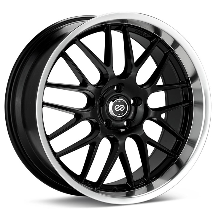 469-880-1240BK ENKEI LUSSO, 18x8, 40, 5x120, 72.6, Svart / Polerad