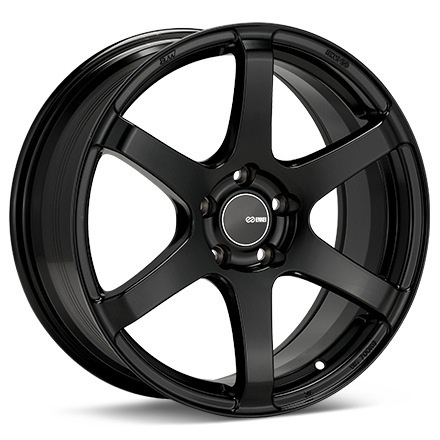 485-885-6525BK ENKEI T6S, 18x8.5, 25, 5x114.3, 72.6, Svart