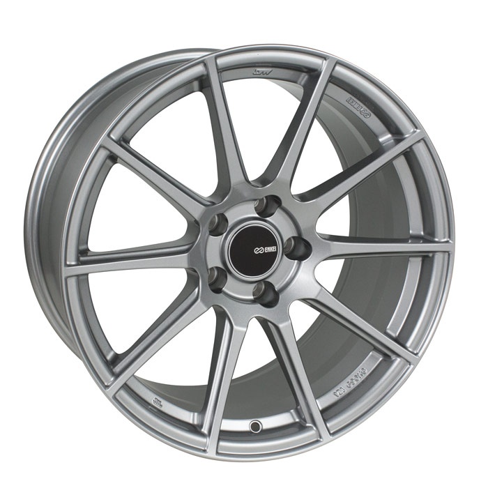 499-780-6535GR Enkei TS10, 17x8, 35mm, 5x114.3, 72.6mm, Grey