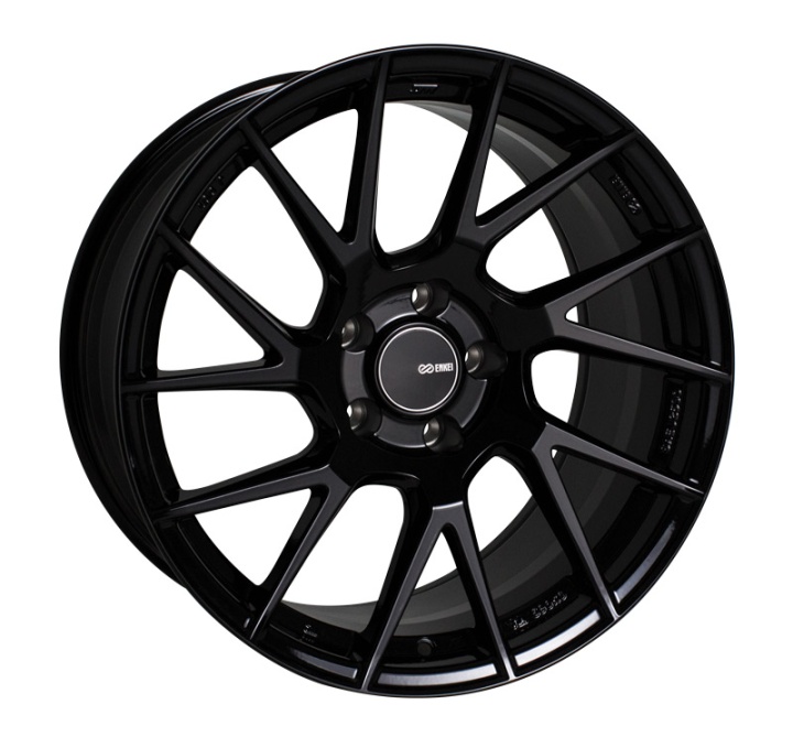 507-885-6525BK Enkei TM7, 18x8.5, 25mm, 5x114.3, 72.6mm, Gloss Black