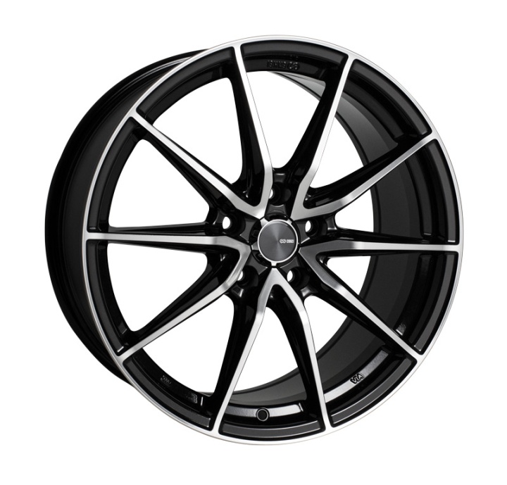 509-880-6545BKM Enkei DRACO, 18x8.0, 45mm, 5x114.3, 72.6mm, Machined