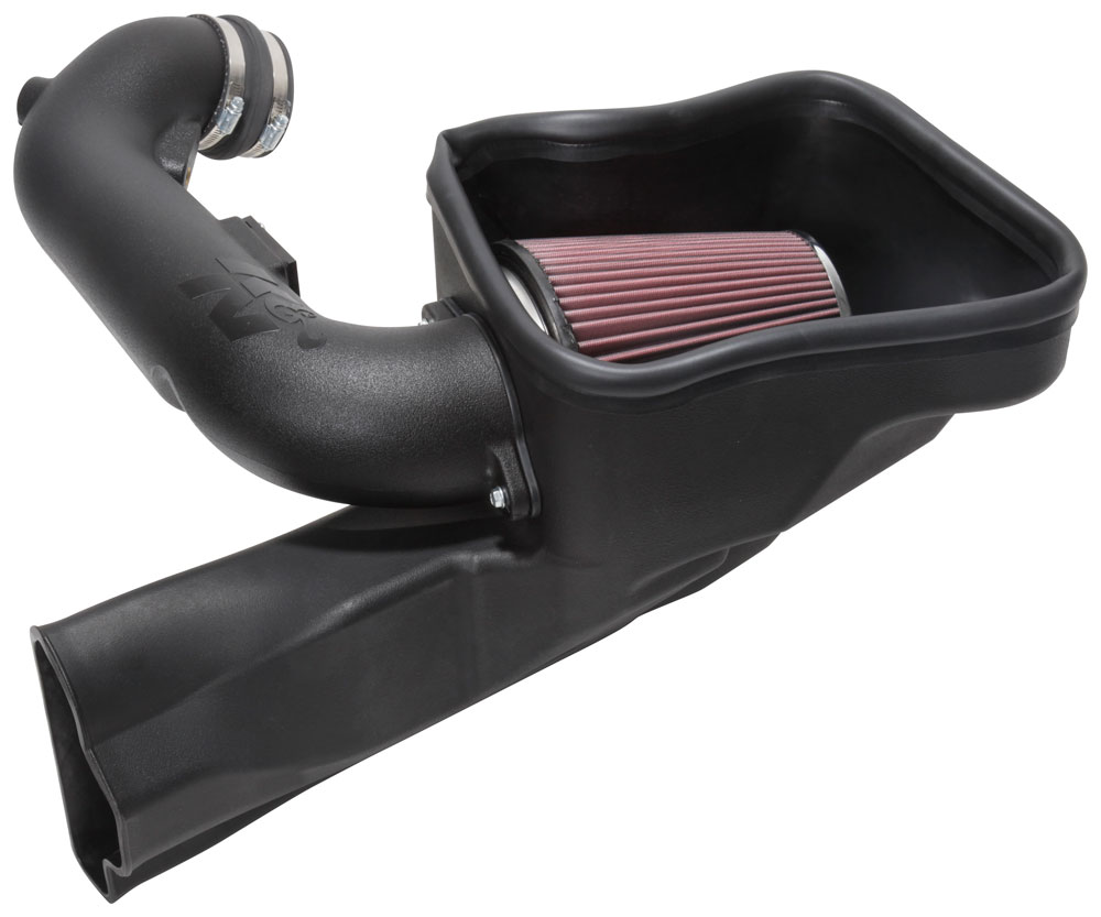 63-2605 Ford Mustang Gt V8 5.0L 2018-2023 63-Serien Aircharger Luftfilterkit / Sportluftfilter K&N Filters i gruppen Välj bilmodell / Ford / Mustang 18-23 / Tuning / Insug hos DDESIGN AB (63-2605)