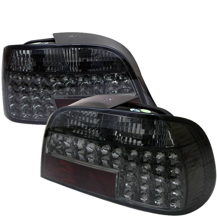 ALT-YD-BE3895-LED-SM BMW E38 95-01 LED Bakljus - Röktonade Spyder Auto