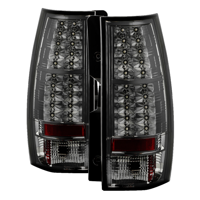 ALT-YD-CSUB07-LED-SM Chevy Suburban/Tahoe 07-14 / Yukon/Yukon Denali 07-14 - LED Bakljus - Röktonade Spyder Auto