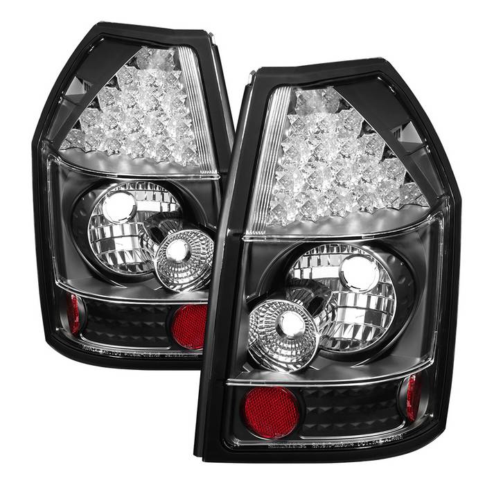 ALT-YD-DMAG05-LED-BK Dodge Magnum 05-08 LED Bakljus - Svarta Spyder Auto