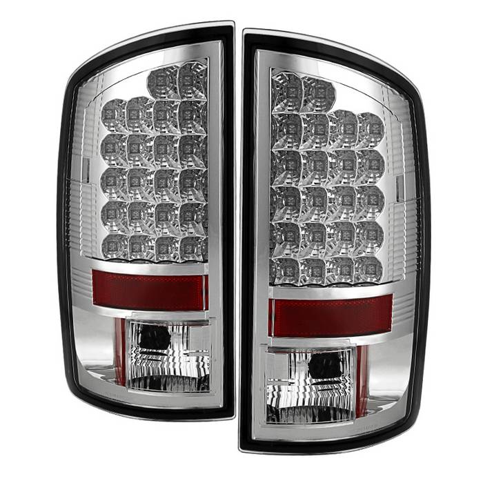 ALT-YD-DRAM02-LED-C Dodge Ram 02-06 1500 / Ram 2500/3500 03-06 LED Tail Light - Krom Spyder Auto