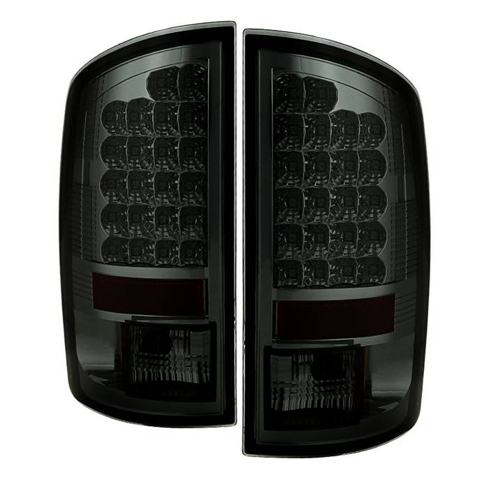 ALT-YD-DRAM02-LED-SM Dodge Ram 02-06 1500 / Ram 2500/3500 03-06 LED Style Bakljus - Röktonade Spyder Auto