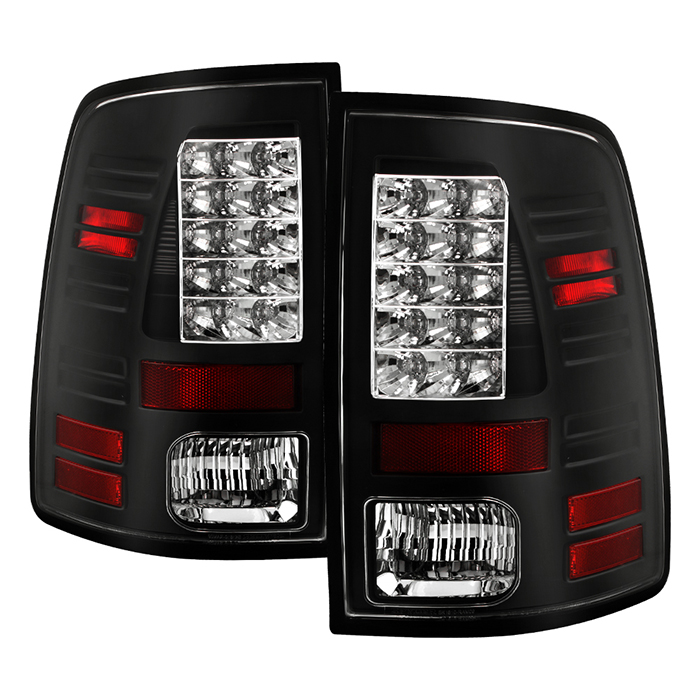 ALT-YD-DRAM13-LED-BK Dodge Ram 1500 13-14 / Ram 2500/3500 13-14 LED Bakljus -(För Modeller med LED-belysning) - Svarta Spyder Auto