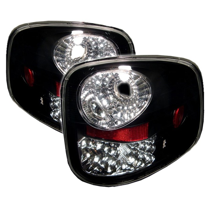 ALT-YD-FF15097FS-LED-BK Ford F150 Flareside 97-03 LED Bakljus - Svarta Spyder Auto