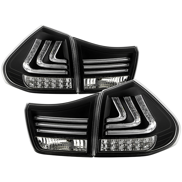 ALT-YD-LRX04-LED-BK Lexus RX330 / RX350 04-09 LED Bakljus - Svarta Spyder Auto