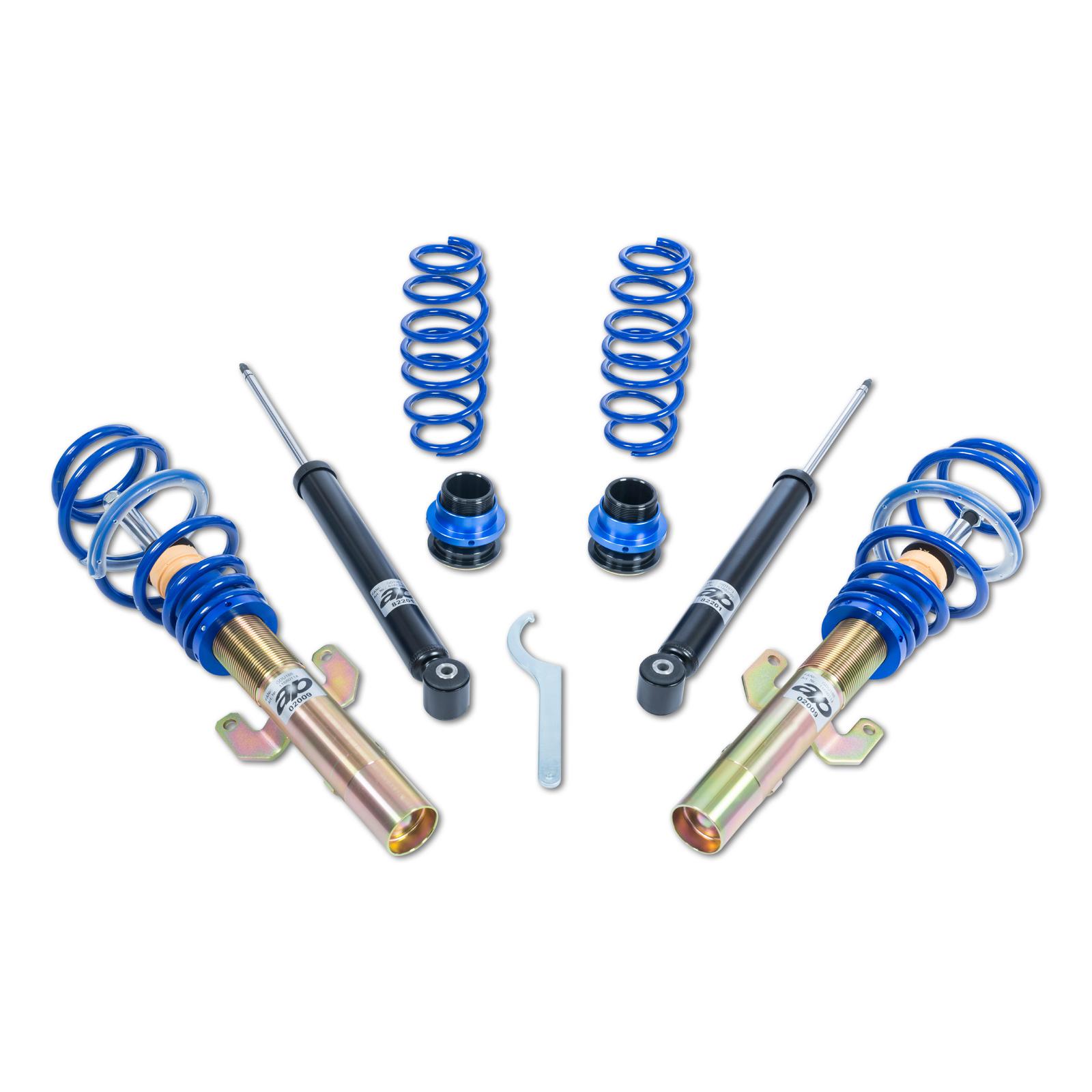 Volkswagen Polo 9N GTI Höjdjusterbara Coilovers AP Suspension i gruppen Välj bilmodell / VW / Polo 02-05 / Chassi / Fjädring hos DDESIGN AB (AP-11580039)