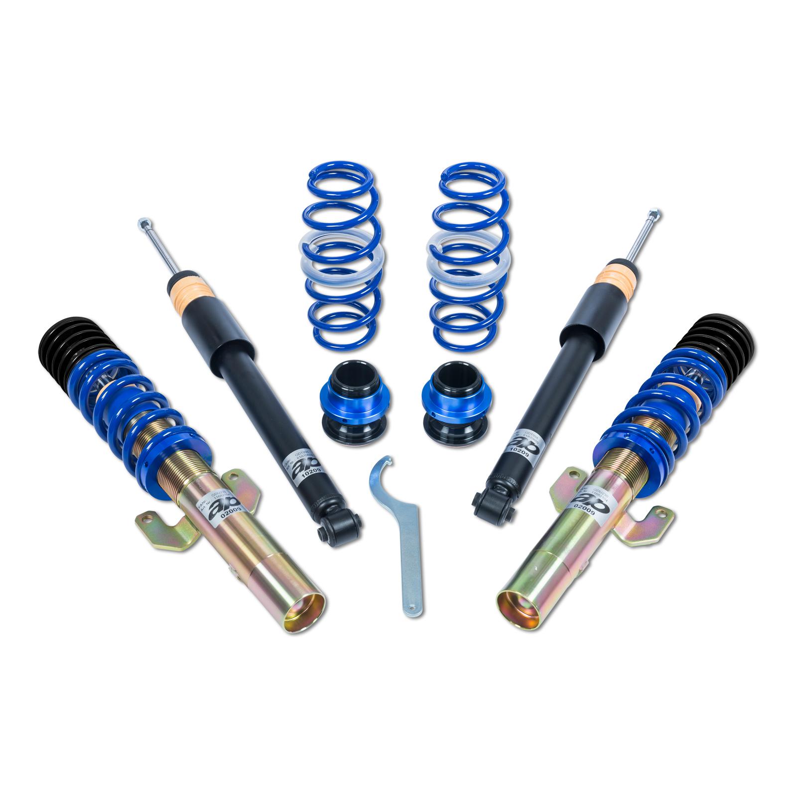 Skoda Fabia 5J inkl. RS Höjdjusterbara Coilovers AP Suspension i gruppen Välj bilmodell / Skoda / Fabia Mk2 07-15 / Chassi / Fjädring hos DDESIGN AB (AP-11582022)