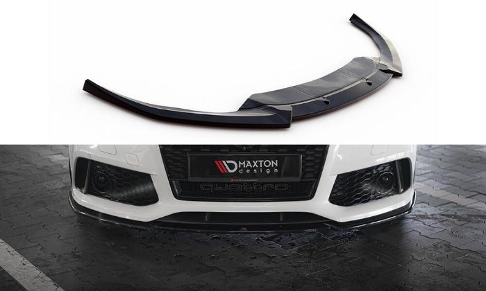 Audi RS7 2014-2017 Frontsplitter V.3 Maxton Design i gruppen Välj bilmodell / Audi / A7 - S7 - RS7 (4G8) 2010-2018 / Styling hos DDESIGN AB (AU-RS7-1F-FD3G)