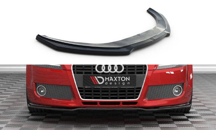 Audi TT 8J 2006-2010 Frontsplitter V.2 Maxton Design i gruppen Välj bilmodell / Audi / TT (8J) 2006-2014 & TT (8S) 2014+ / Styling / Frontläppar hos DDESIGN AB (AU-TT-2-FD2G)