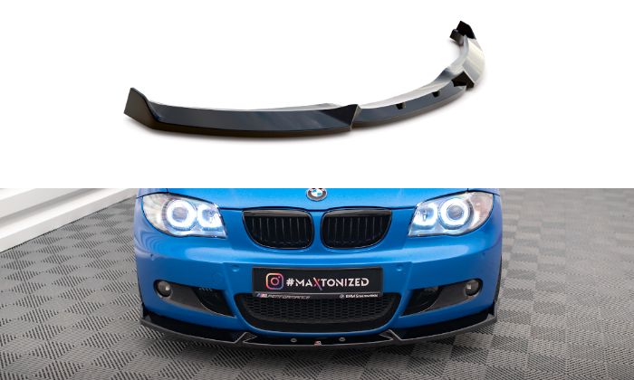 BMW 1 M-Pack E87 Facelift 2007-2011 Frontläpp / Frontsplitter V.2 Maxton Design i gruppen Välj bilmodell / BMW / 1-serie (E81-E87) 2004-2013 / Styling hos DDESIGN AB (BM-1-87F-MPACK-FD2G)