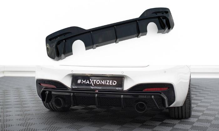 BMW 1-Serie F20/F21 M-Sport LCI 2015-2019 Diffuser V.3 Maxton Design i gruppen Välj bilmodell / BMW / 1-serie 2-serie (F20-F23) 2011-2019 / Styling / Bakspoiler hos DDESIGN AB (BM-1-F20F-M-RS3GO_O)