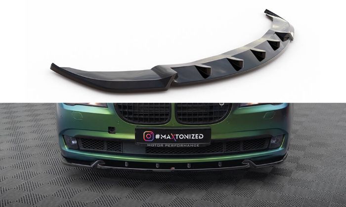 BMW 7-Serie F01 2008-2013 Frontsplitter V.2 Maxton Design i gruppen Välj bilmodell / BMW / 7-serie (F01-F02) 08-15 / Styling hos DDESIGN AB (BM-7-01-LONG-FD2G)