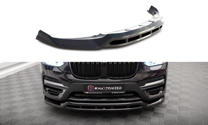 BMW X3 G01 2017-2021 Frontsplitter V.1 Maxton Design i gruppen Välj bilmodell / BMW / X3 (G01) 18+ hos DDESIGN AB (BM-X3-01-FD1G-FD1RG)