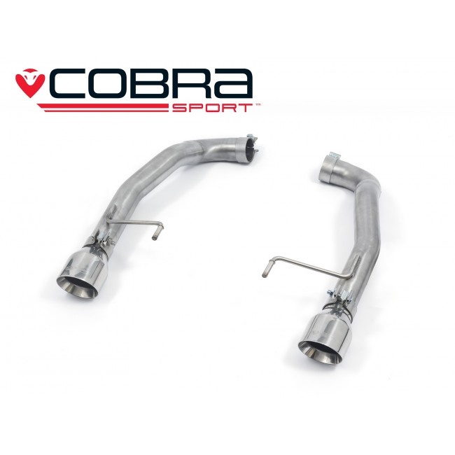 COBRA-FD102 Ford Mustang GT 5.0 V8 15-18 Axle Back - Venom Range Cobra Sport