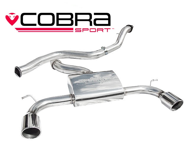 COBRA-FD22 Ford Focus ST 225 (Mk2) 05-11 Catback (Ej Ljuddämpat) Cobra Sport