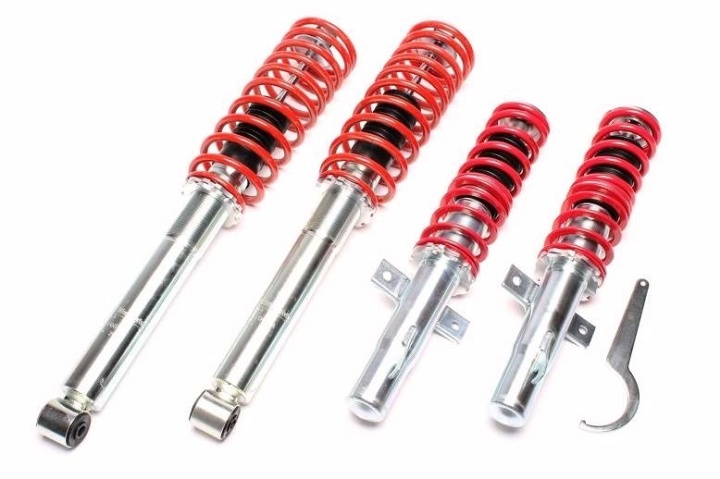 EVOGWFO05 Ford Escort V+VI / Escort V+VI Cabriolet / Escort VI Hatchbck / Fiesta 3 1990 - 1995, Escort V+VI,1994 - 1996, Fiesta III Coilovers TA Techn