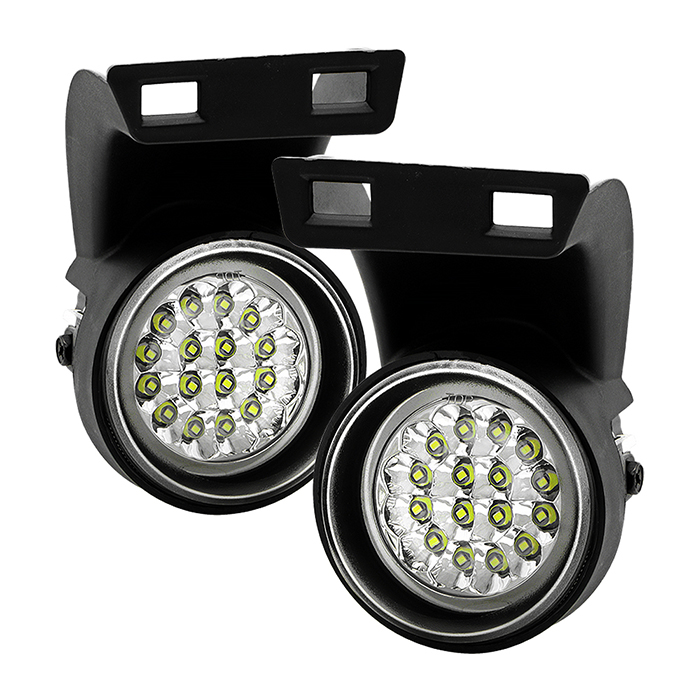 FL-LED-DRAM94-C Dodge Ram 1500/2500/3500 94-01 LED Dimljus Med Switch (Passar ej turbodiesel) - Klara Spyder Auto