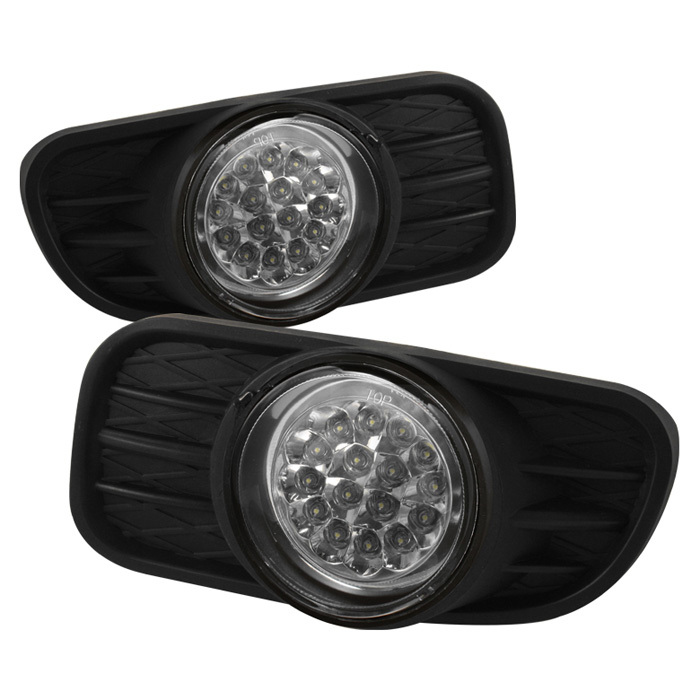 FL-LED-JGC99-C Jeep Grand Cherokee 99-04 LED Dimljus Med Switch - Klara Spyder Auto