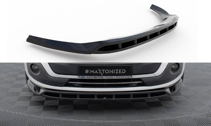 Ford Transit Custom Mk1 2012-2017 Frontsplitter V.1 Maxton Design i gruppen Välj bilmodell / Ford / Transit / Styling hos DDESIGN AB (FO-TRC-1-FD1G-FD1RG)