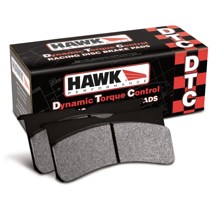 HB250G.653 DTC-60 type (17 mm) Bromsbelägg (HB250) Hawk Performance