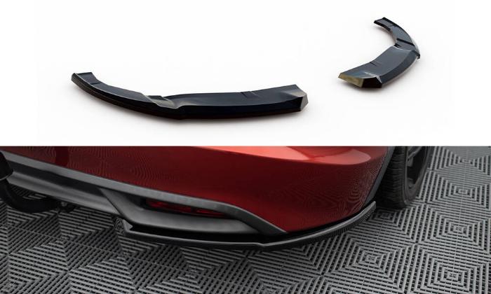 Honda Civic Hatchback Mk9 2011-2014 Bakre Sidoextensions Maxton Design i gruppen Välj bilmodell / Honda / Civic FK Standard 11-17 / Styling / Bak hos DDESIGN AB (HO-CI-9-RSD1G)