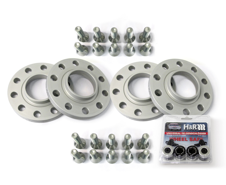 Dacia Logan SD / Sandero SD Spacers (4x100 60,1mm) H&R i gruppen Universala produkter / Chassi / Spacers / Spacers 4x100 hos DDESIGN AB (HR-1004601)