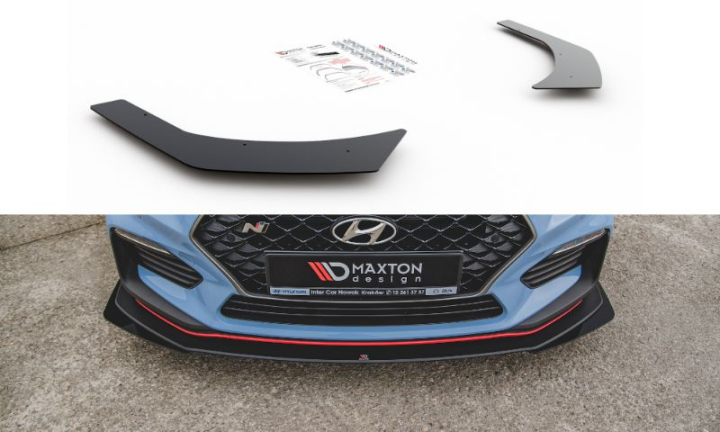 Hyundai I30 N MK3 Hatchback / Fastback 2017+ Add-On Splitters Maxton Design i gruppen Välj bilmodell / Hyundai / I30 (PD) 17+ / Styling hos DDESIGN AB (HYI303NCNC-FSF1G)