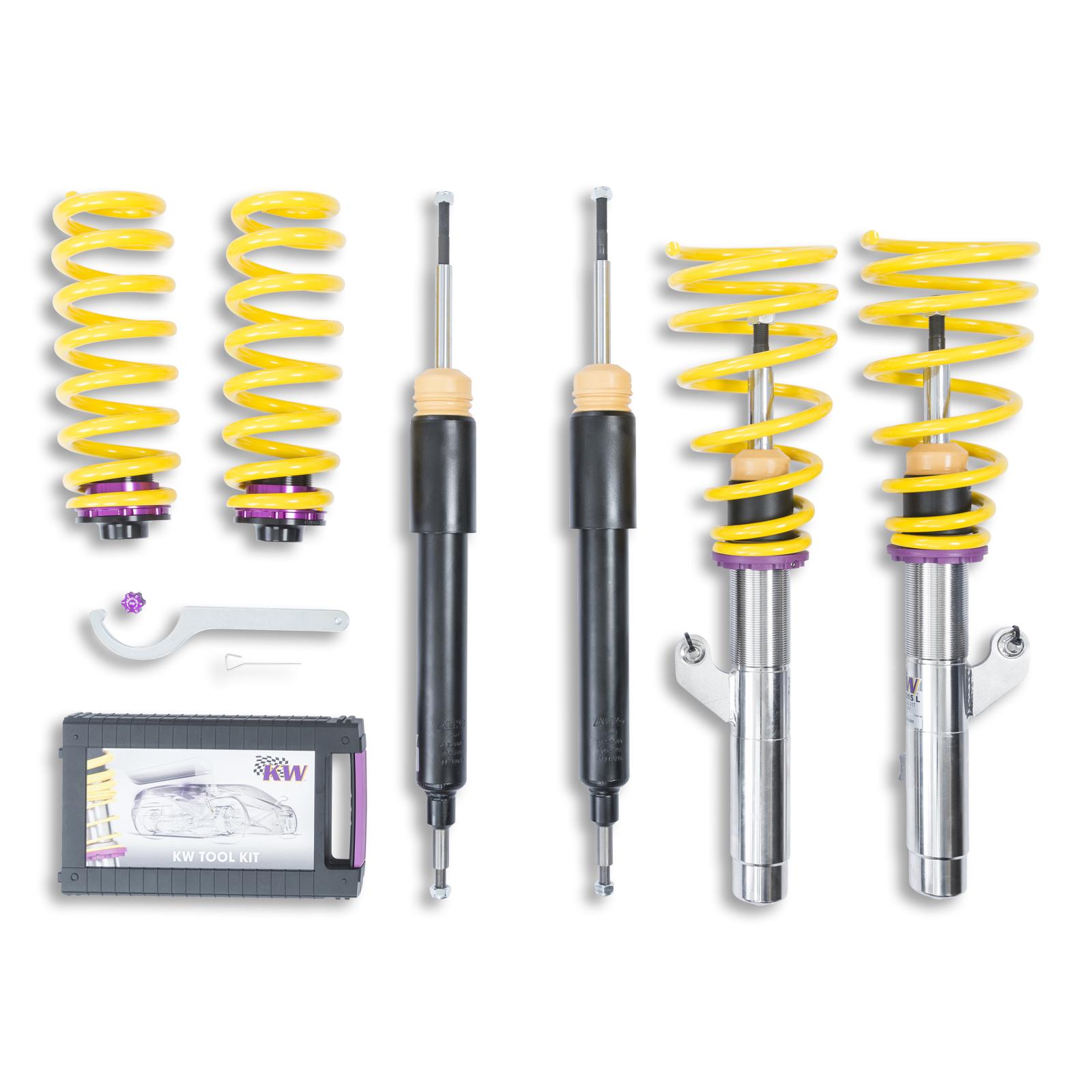 10220039 Coilovers Inox V1 KW Suspension i gruppen Välj bilmodell / BMW / 1-serie (E81-E87) 2004-2013 / Chassi / Coilovers hos DDESIGN (KW-10220039)