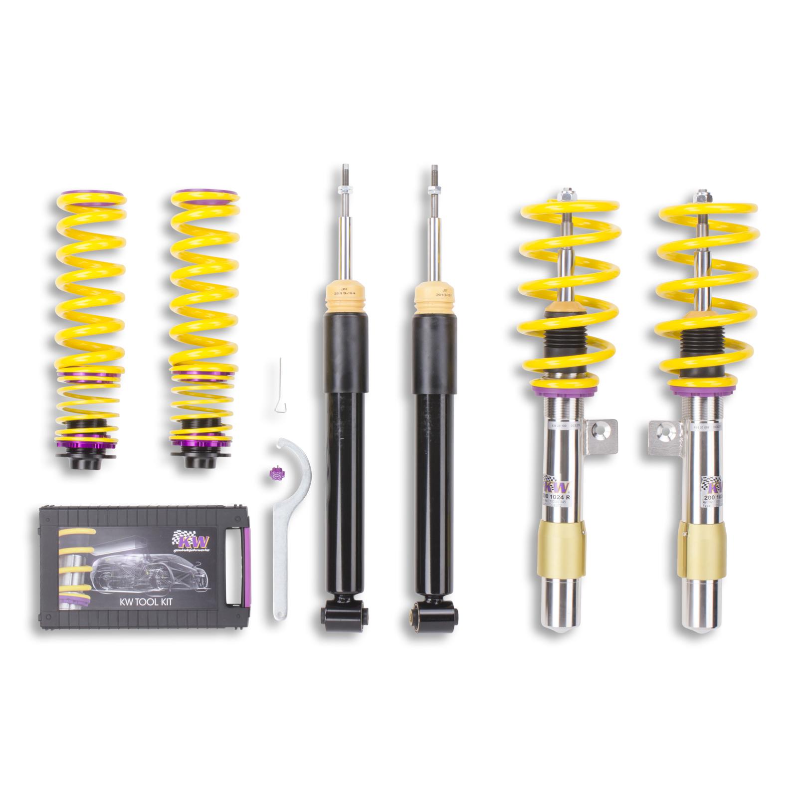 10220067 Coilovers Inox V1 KW Suspension i gruppen Välj bilmodell / BMW / M3 3-serie (E90-E92-E93) 07-12 / Chassi / Fjädring hos DDESIGN (KW-10220067)