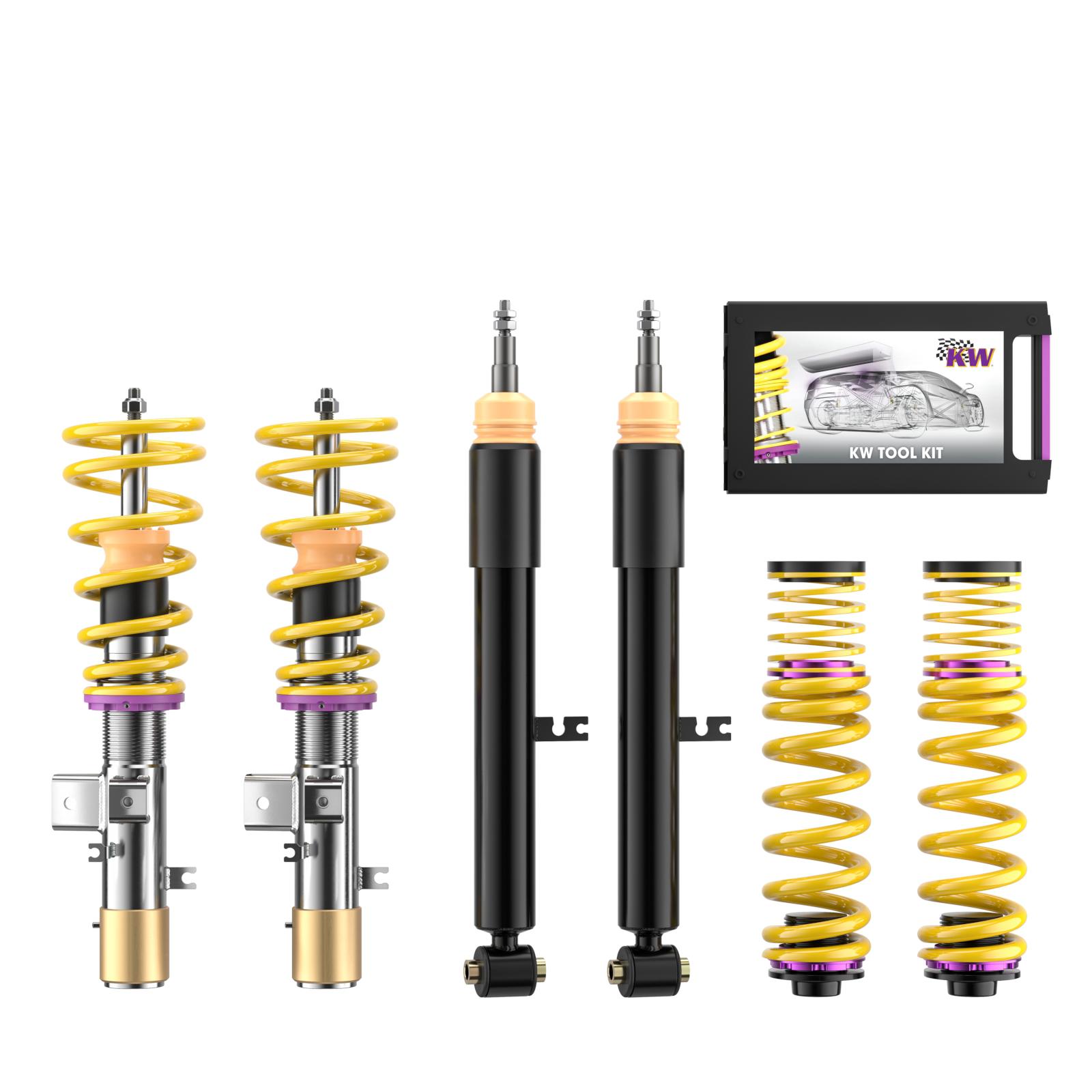 102200CY Coilovers Inox V1 (inkl. Cancellation Kit) KW Suspension i gruppen Välj bilmodell hos DDESIGN (KW-102200CY)