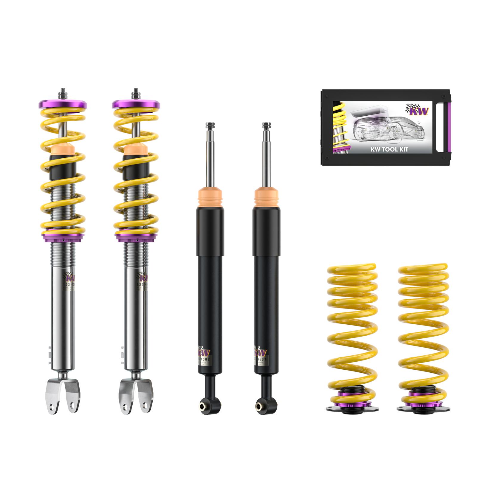 10225099 Coilovers Inox V1 KW Suspension i gruppen Välj bilmodell / Mercedes Benz / E-Class 17+ (W213 - C238) / Chassi hos DDESIGN (KW-10225099)