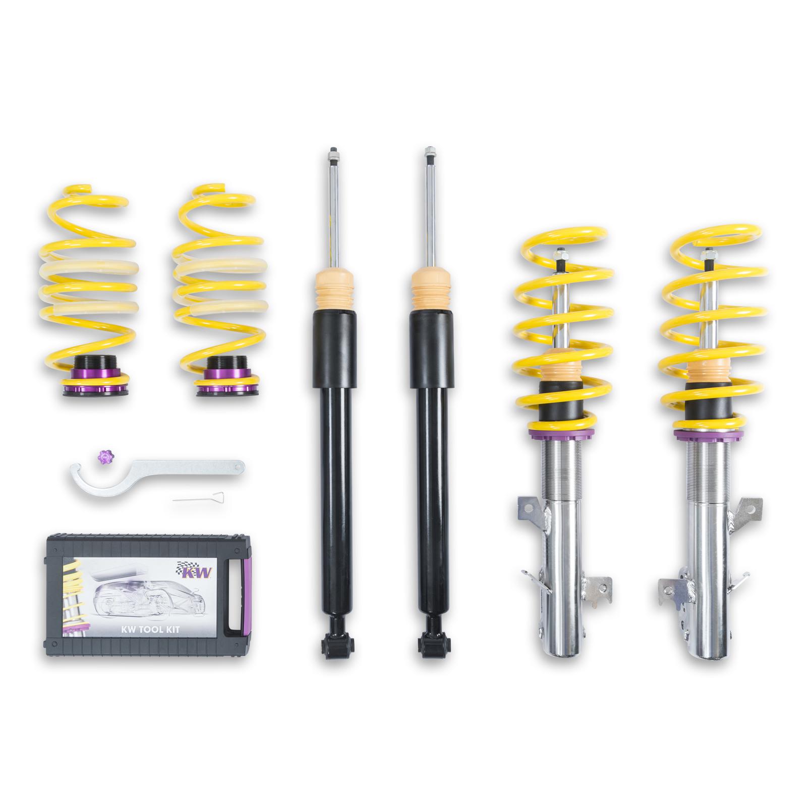 10230076 Coilovers Inox V1 KW Suspension i gruppen Välj bilmodell / Ford / Fiesta MK8 17+ / Chassi hos DDESIGN (KW-10230076)