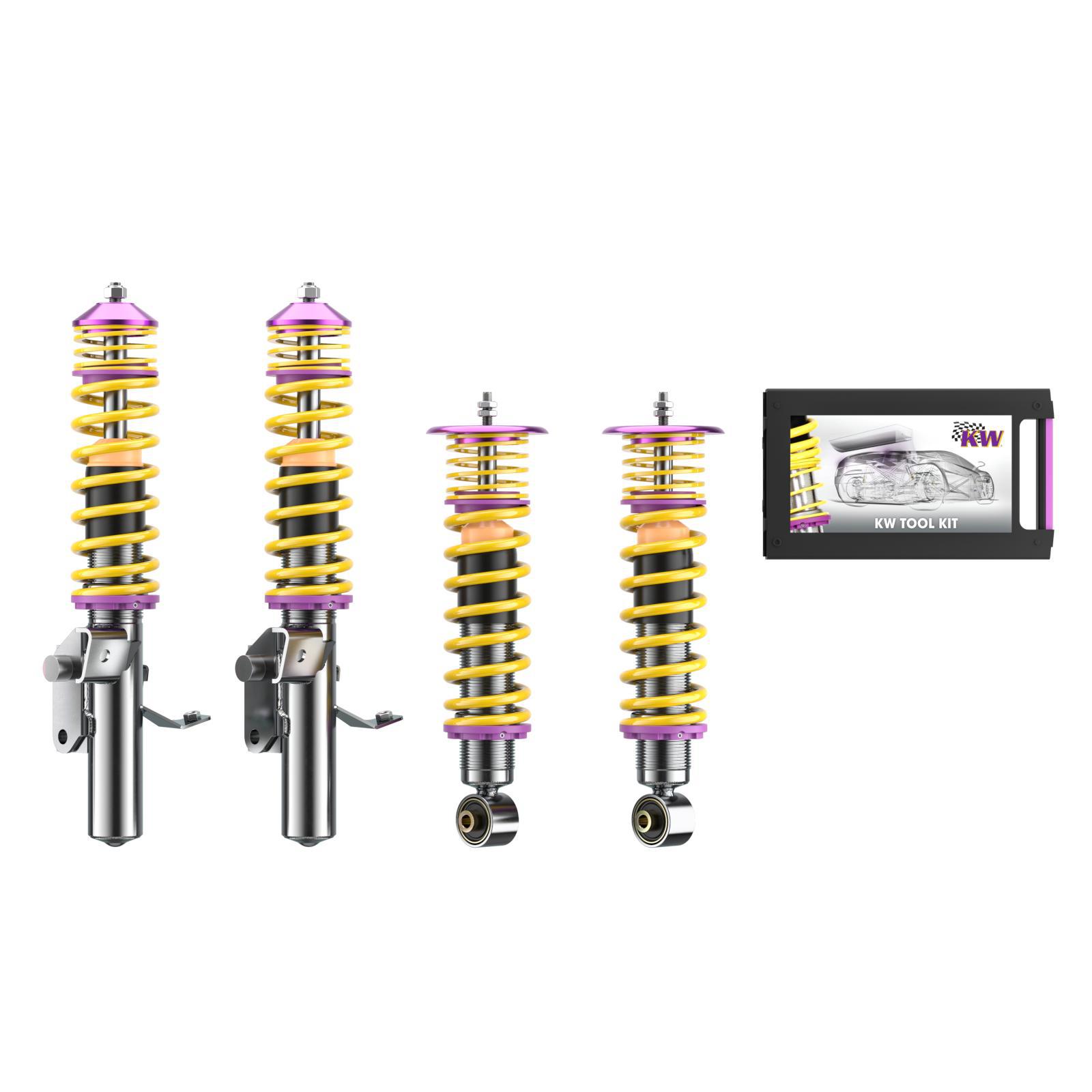 10258004 Coilovers Inox V1 KW Suspension i gruppen Välj bilmodell / Subaru / BRZ 12-21 / Chassi / Coilovers & Luftfjädring hos DDESIGN (KW-10258004)