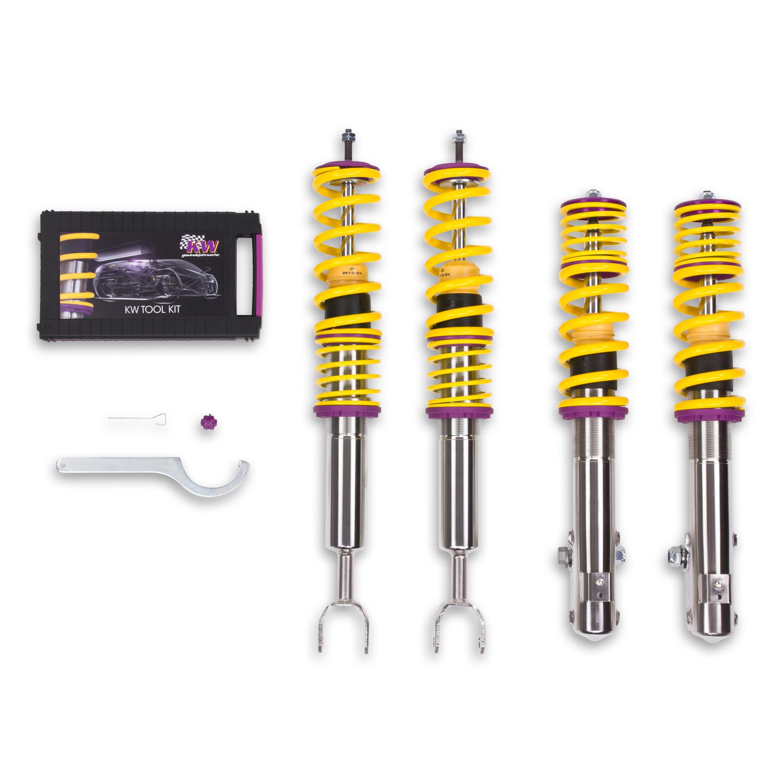 10265006 Coilovers Inox V1 KW Suspension i gruppen Välj bilmodell / Mitsubishi / EVO 7 / Chassi / Fjädring hos DDESIGN (KW-10265006)