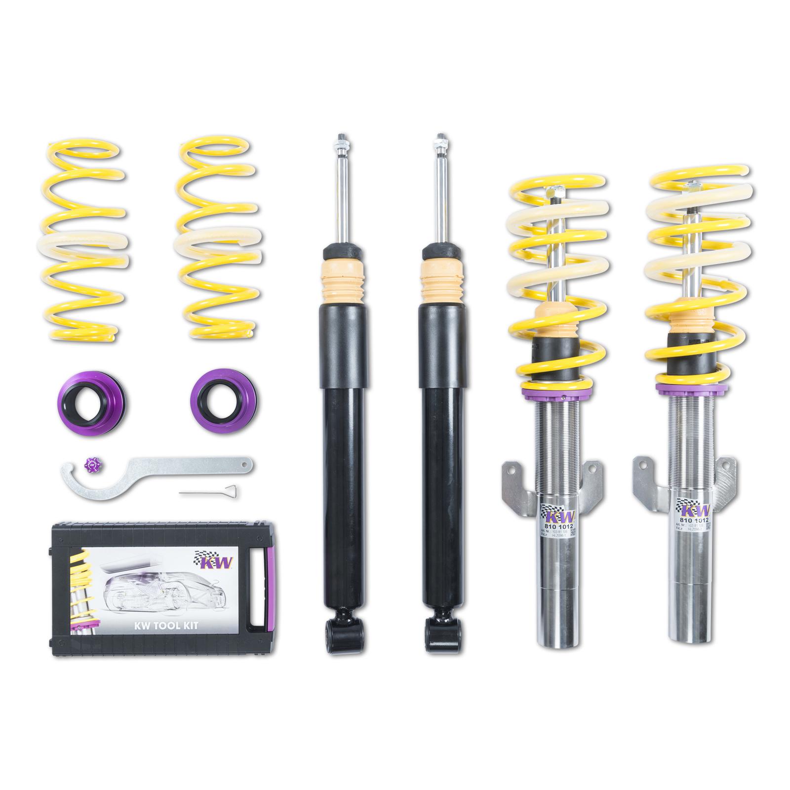 102800BQ Coilovers Inox V1 KW Suspension i gruppen Välj bilmodell hos DDESIGN (KW-102800BQ)