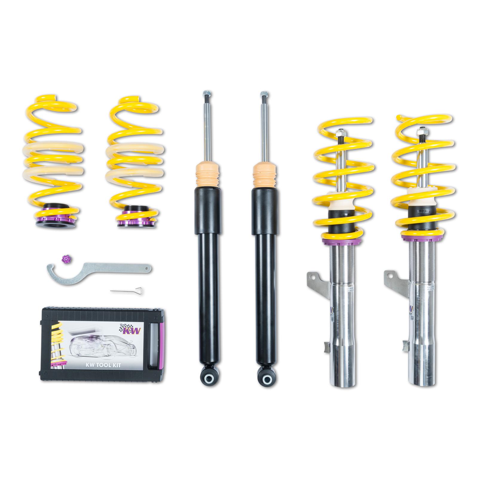 102800CB Coilovers Inox V1 KW Suspension i gruppen Välj bilmodell hos DDESIGN (KW-102800CB)