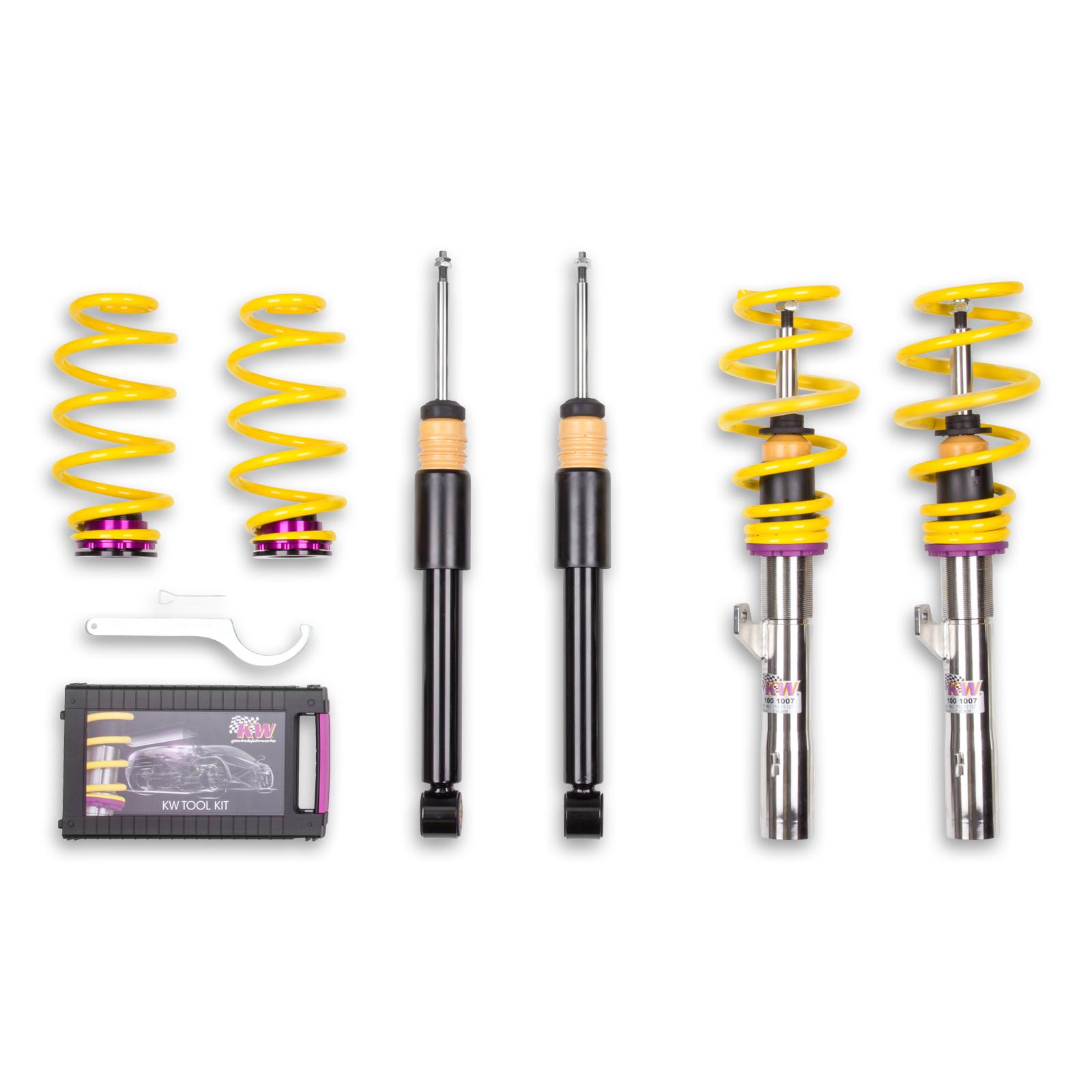 15210039 Coilovers Inox V2 KW Suspension i gruppen Välj bilmodell / VW / Golf 6 08-12 / Chassi / Golf MK6 Fjädring hos DDESIGN (KW-15210039)